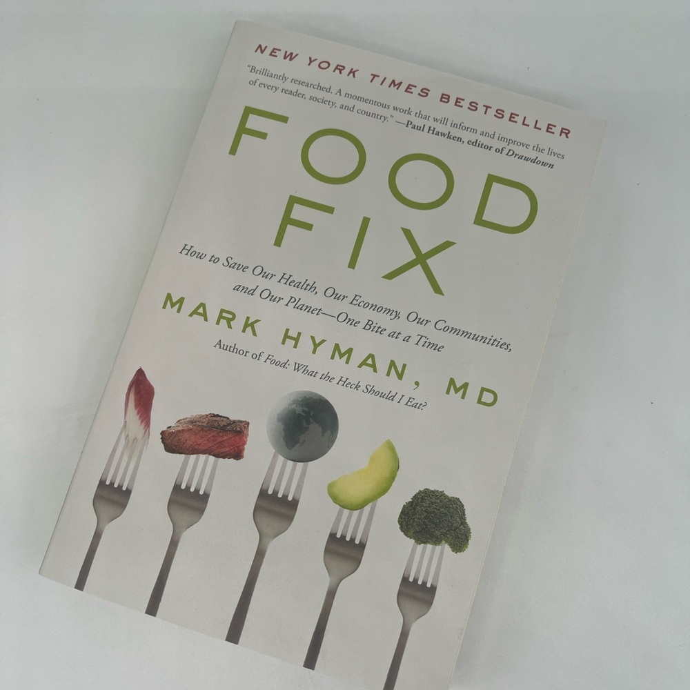Food Fix by Mark Hyman MD Paperback Health Nutrition Book